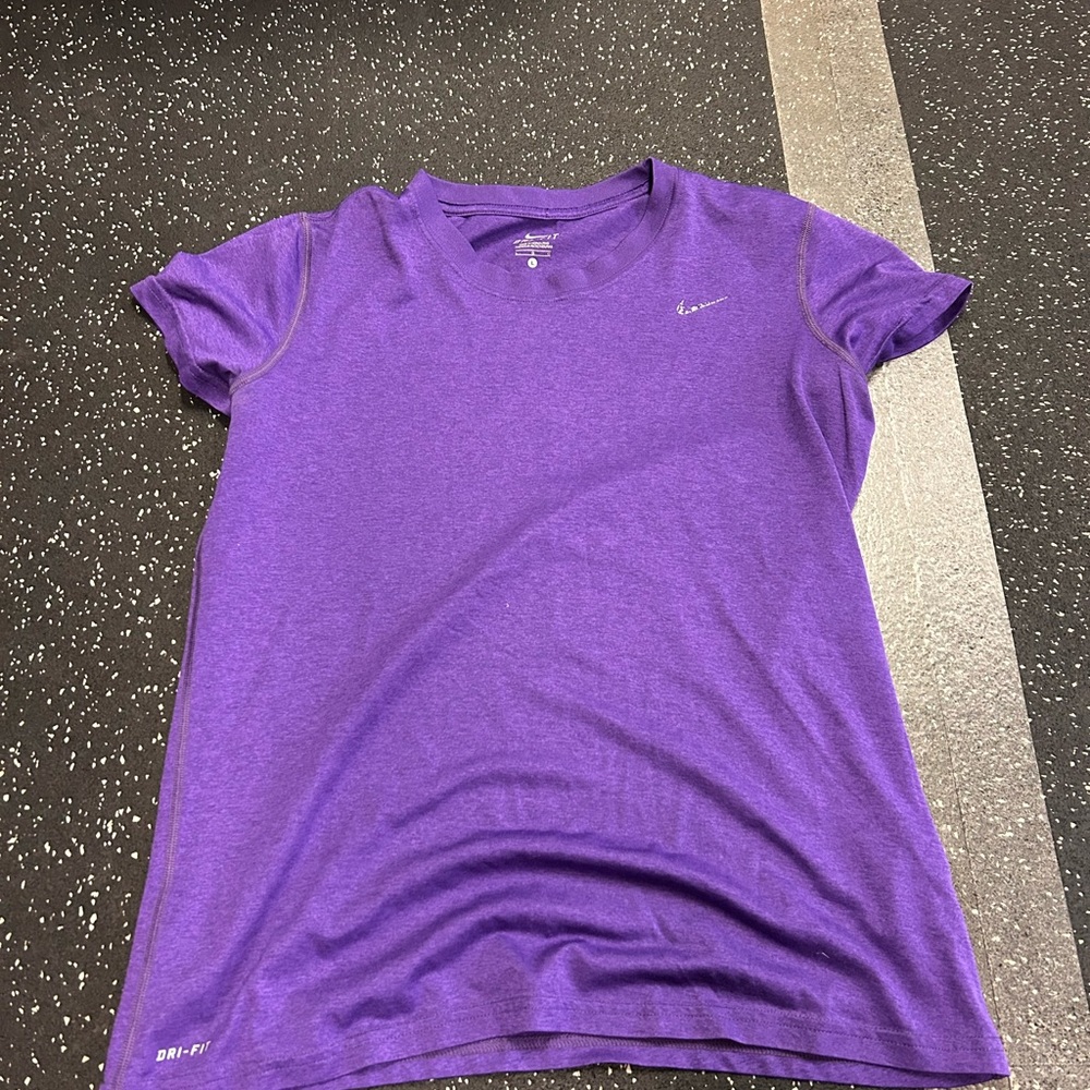 Nike Women's Short Sleeve Purple Tee